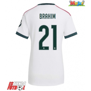 Real Madrid Brahim Diaz #21 Primera Equipación Mujer 2026-27 Manga Corta